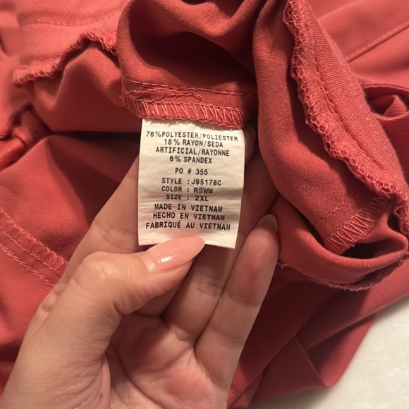 Women’s Jaanuu jogger scrub pants, size 2XL - Picture 4 of 6